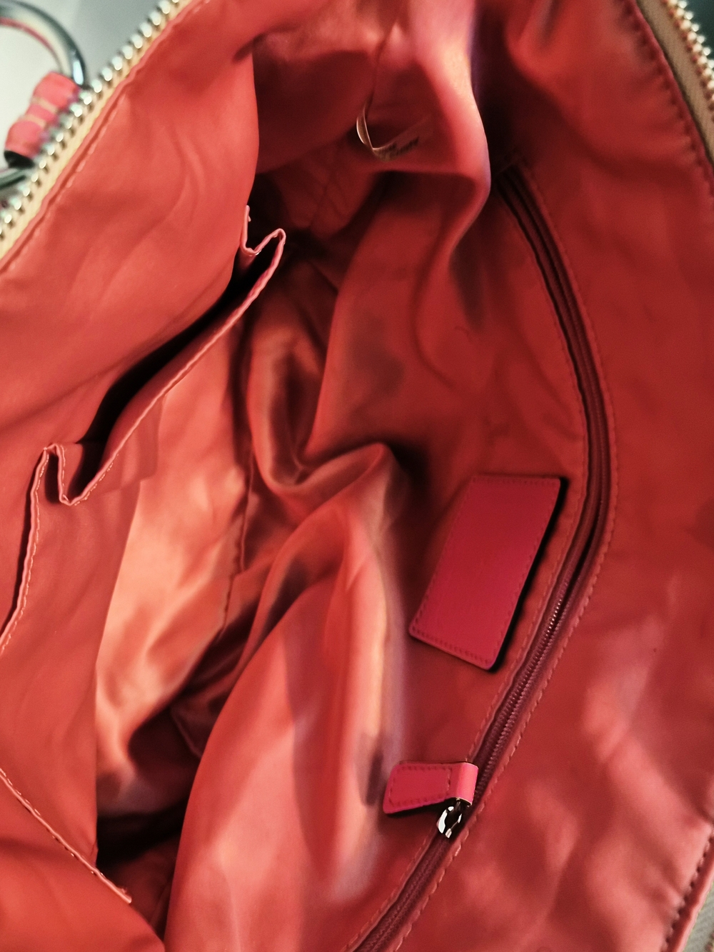 Coach Poppy Metallic Signature Sateen Small Tote Bag - Picture 7 of 7